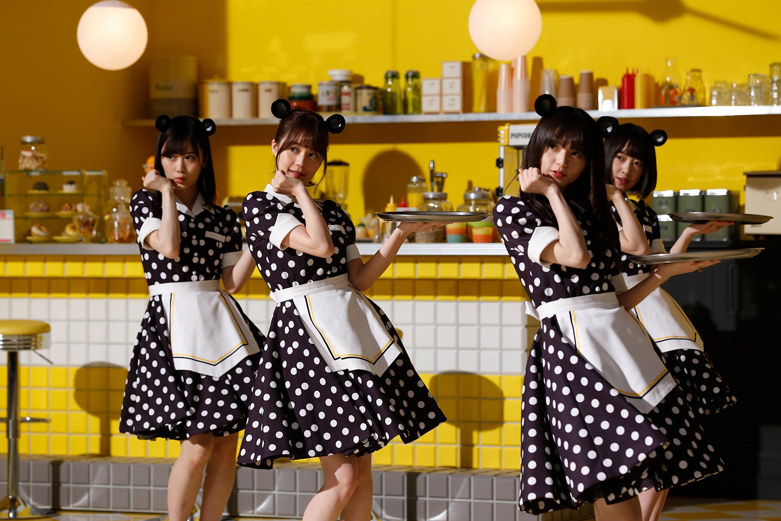 乃木坂46／新CMメイキングより（提供写真）