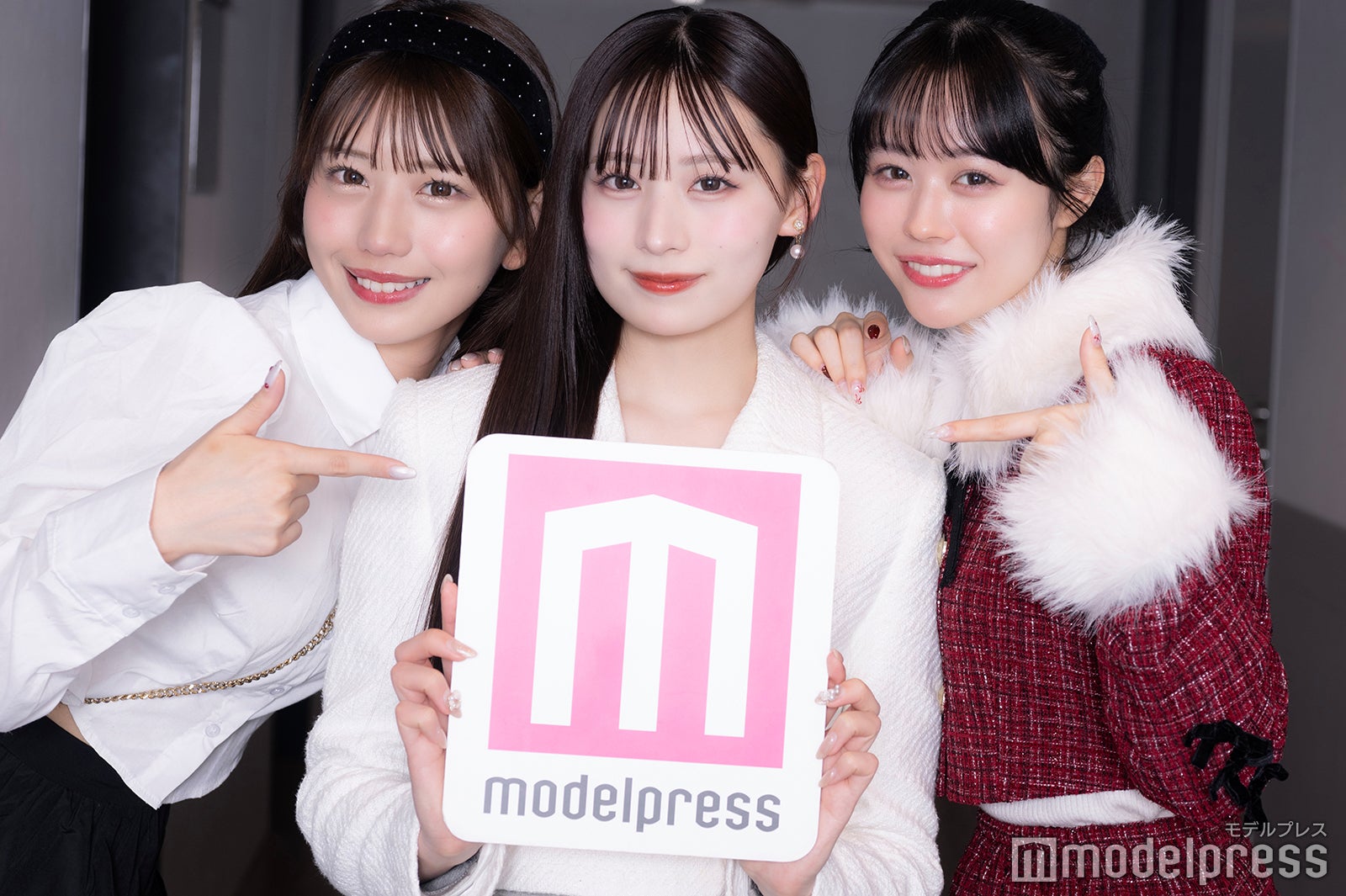 白石まゆみ／SWEET STEADY、立花琴未／CANDY TUNE、佐野愛花／CUTIE STREET（C）モデルプレス