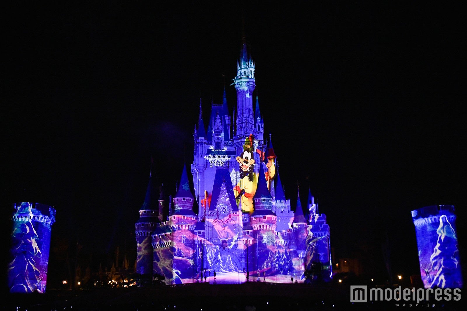 新キャッスルプロジェクション「ディズニー・ギフト・オブ・クリスマス」（C）モデルプレス（C）Disney
