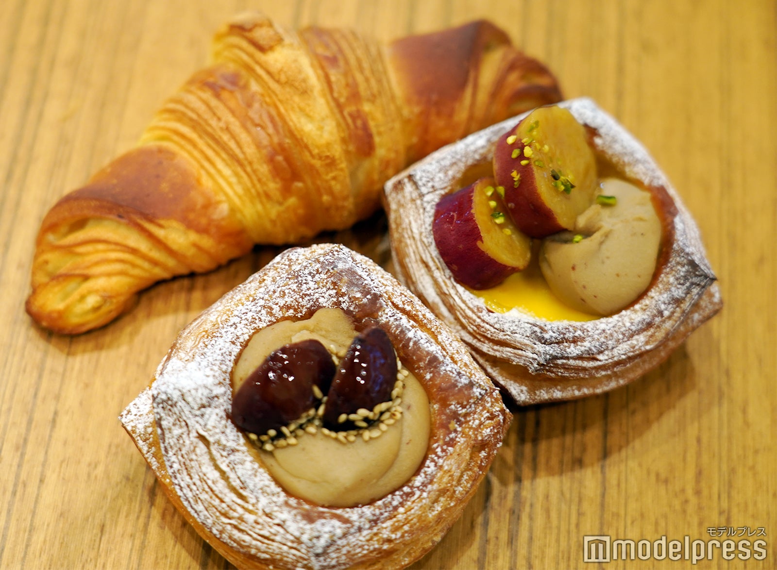 Mariage de Farineで提供されているクロワッサンと季節を感じるデニッシュ （C）モデルプレス
