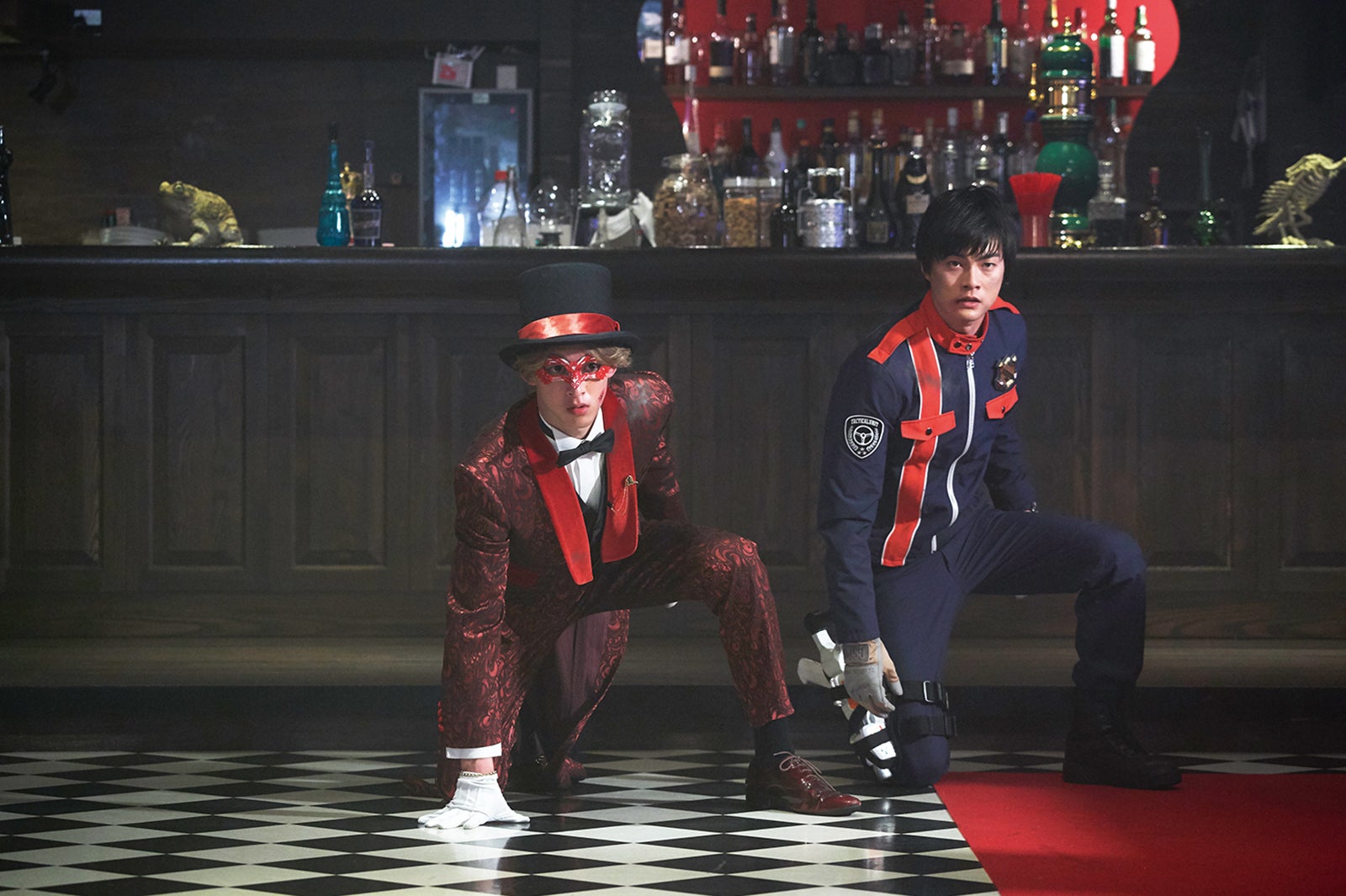 伊藤あさひ、結木滉星（C）劇場版「ビルド・ルパパト」製作委員会 （C）石森プロ・テレビ朝日・ADK・東映 （C）2018 テレビ朝日・東映 AG・東映