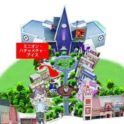 アトラクションMAP/画像提供:ユー・エス・ジェイ