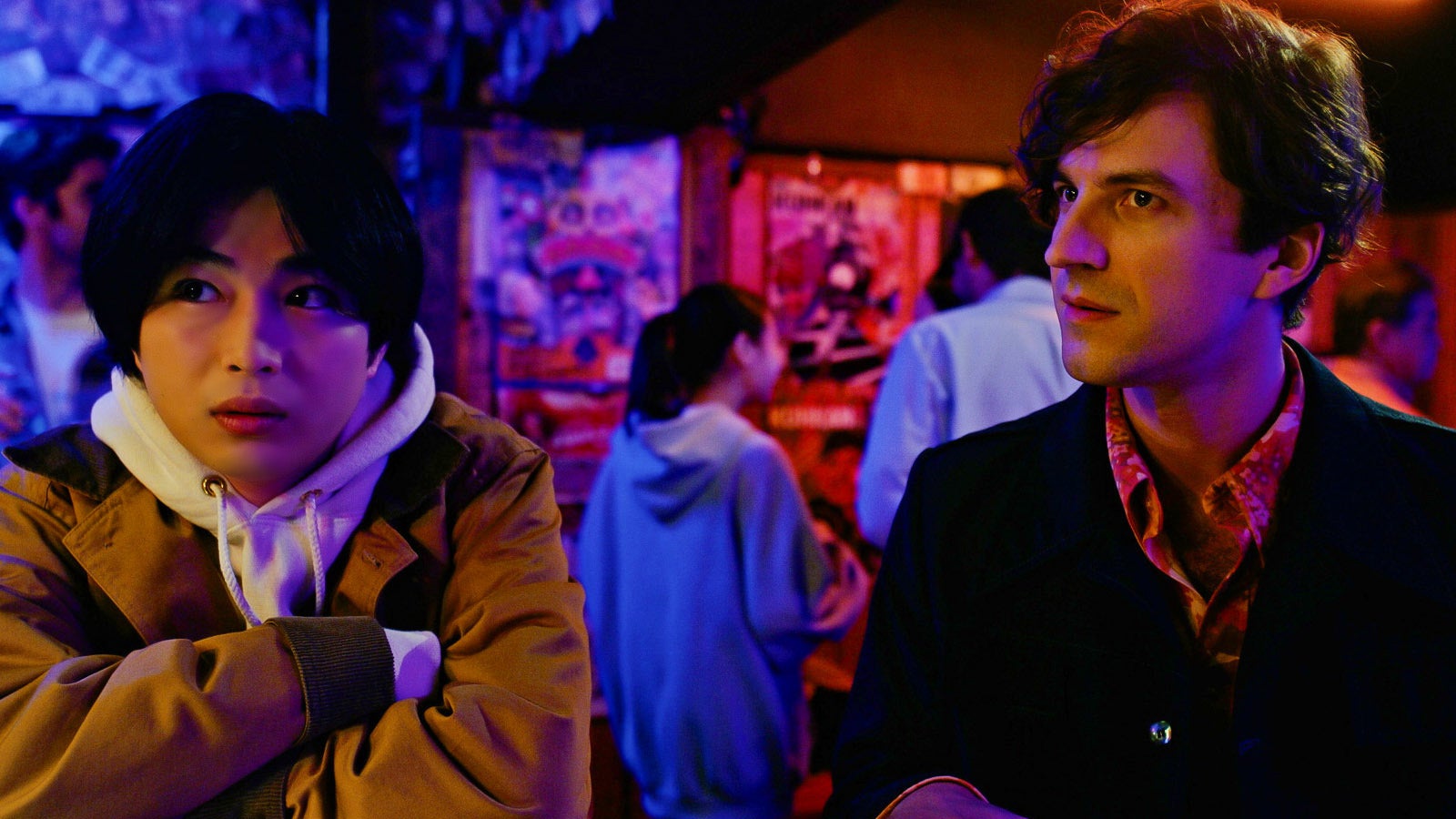 曽田陵介、チェイス・ジーグラー（C）『惑星ラブソング』製作委員会