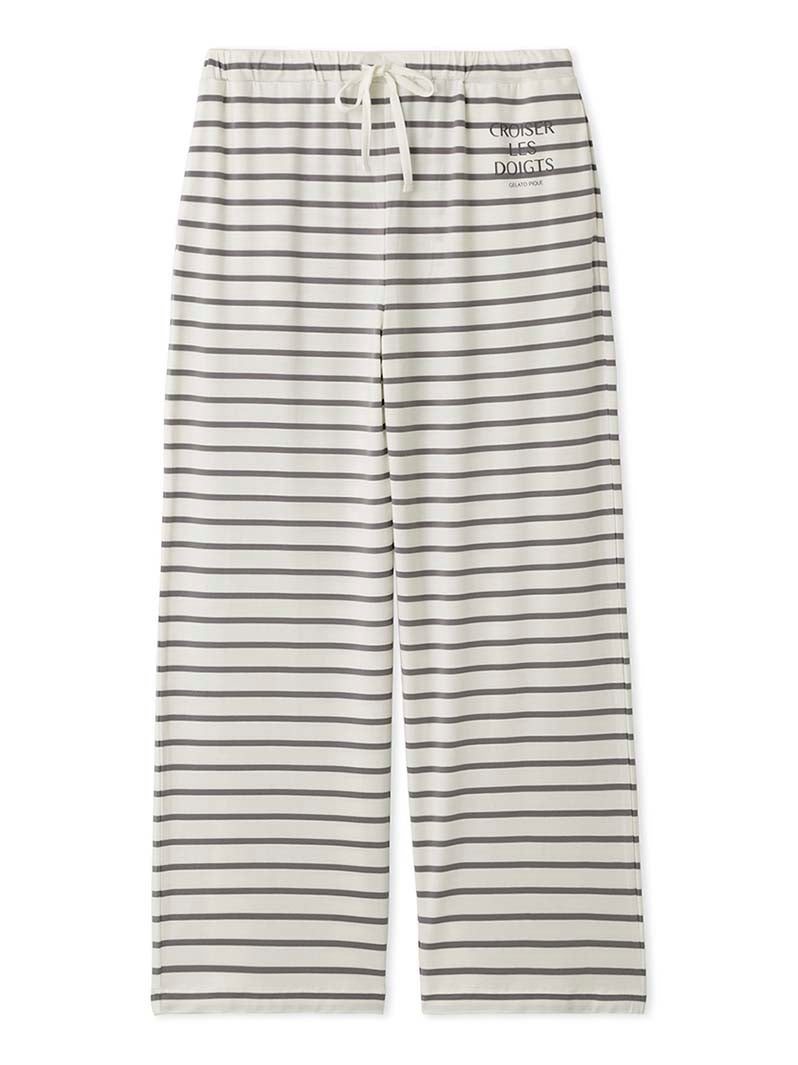 レーヨンロゴロングパンツ（提供写真）