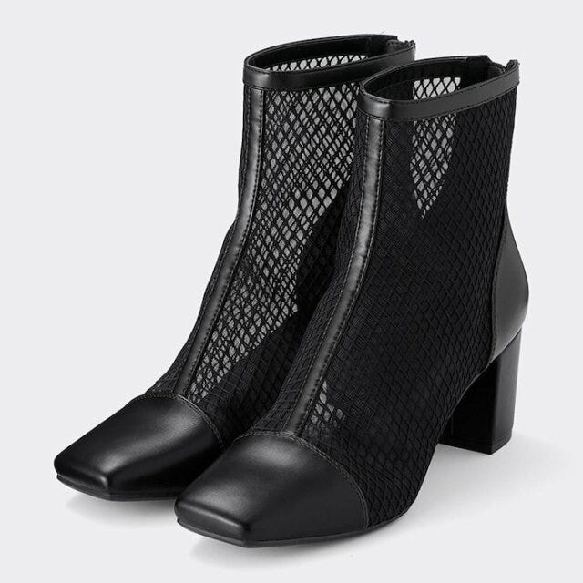 GU ブラフィールリブアメリカンスリーブワンピース 着回し 6style EccO イラスト GU シアーブーツ
