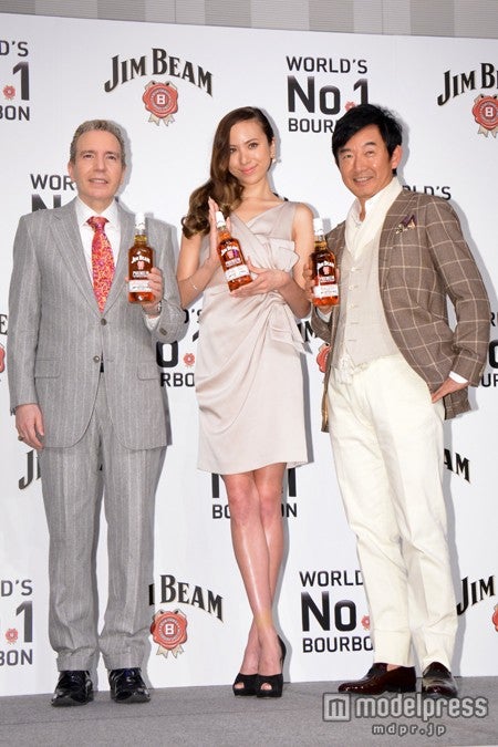 左から：デーブ・スペクター、道端アンジェリカ、石田純一