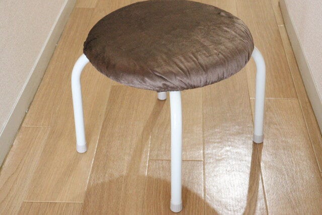 丸椅子カバー　使用例