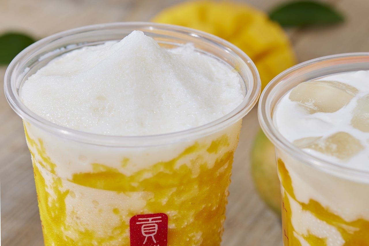 ミルクティーとフローズンの2タイプ／画像提供：ゴンチャ ジャパン