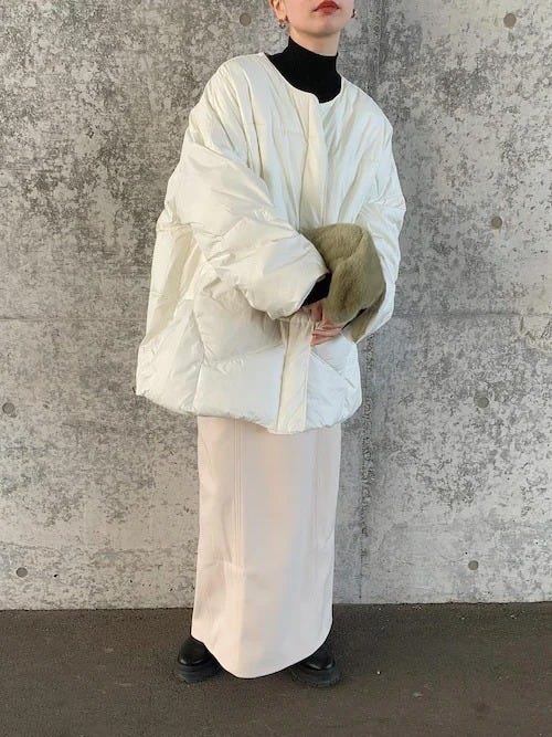 ダウン 白ダウン