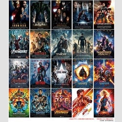 お部屋にヒーローたちをアッセンブル!MCU ART COLLECTION全20作品発売