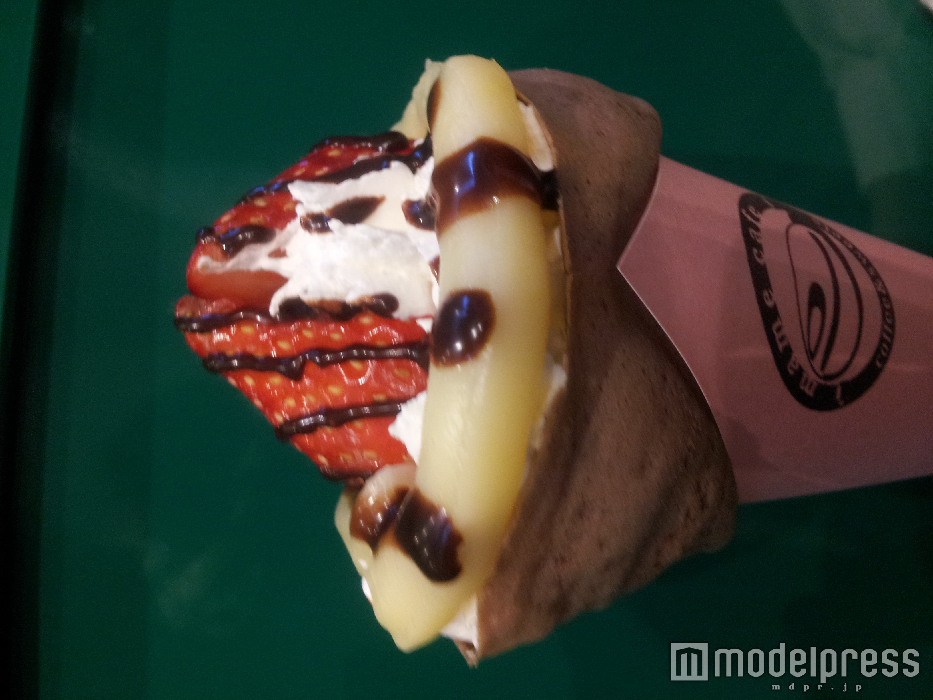 KC・mamecafe・ココア生地クレープ／画像提供：太陽のマルシェ実行委員会