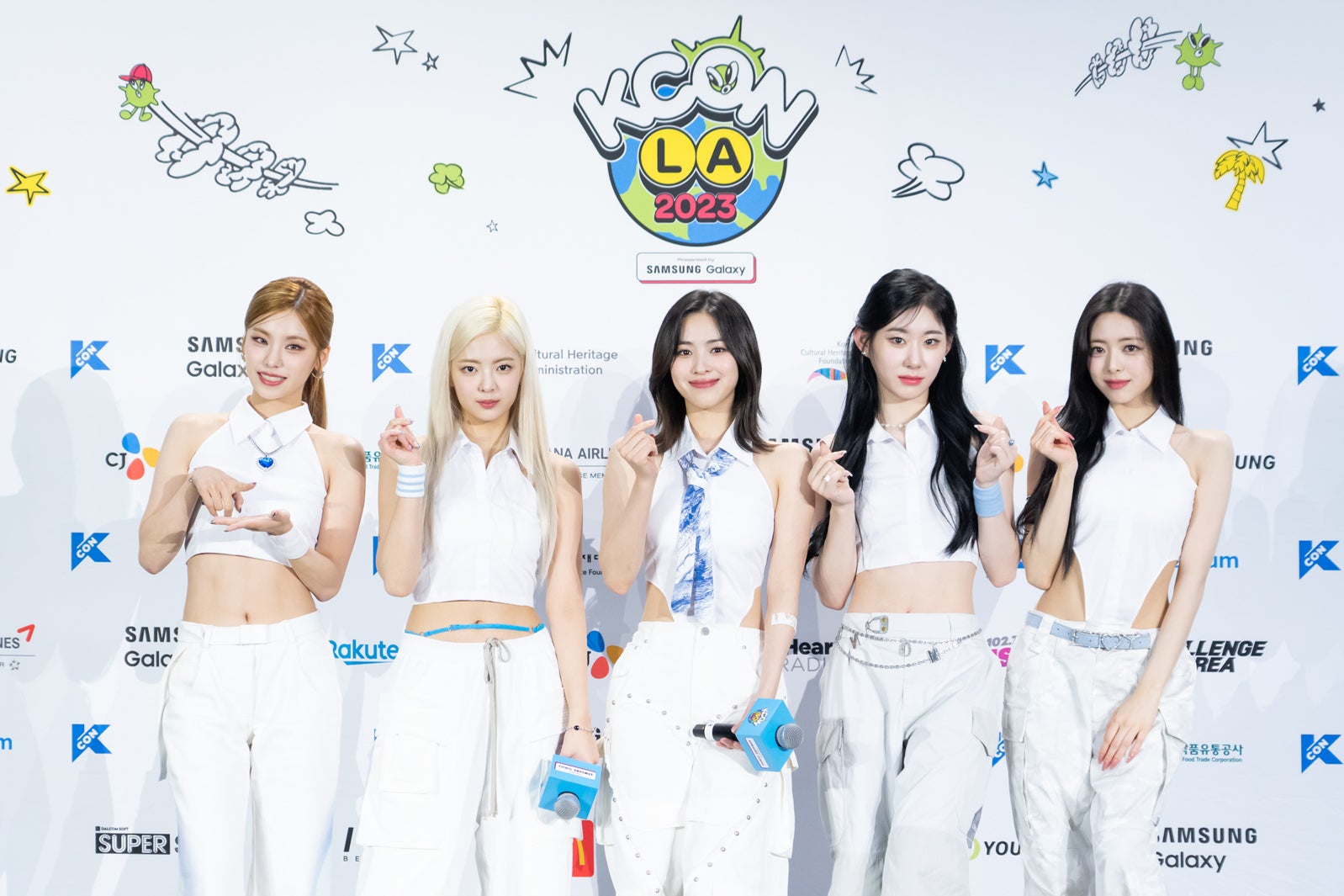 ITZY「「KCON LA 2023」SHOW DAY3 RED CARPET（C）CJ ENM Co., Ltd, All Rights Reserved