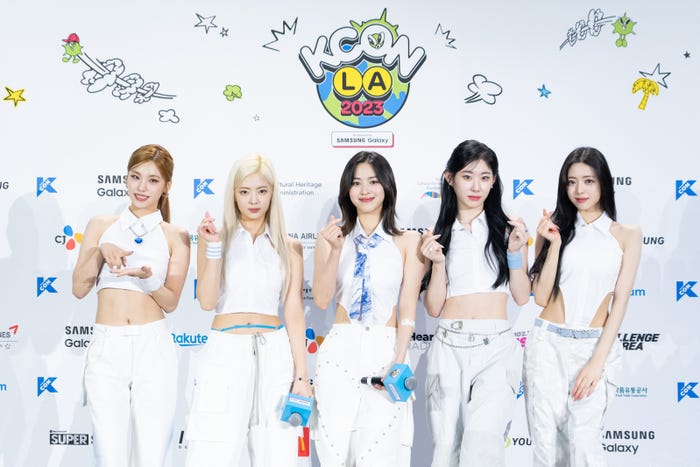 ITZY「「KCON LA 2023」SHOW DAY3 RED CARPET(C)CJ ENM Co., Ltd, All Rights Reserved