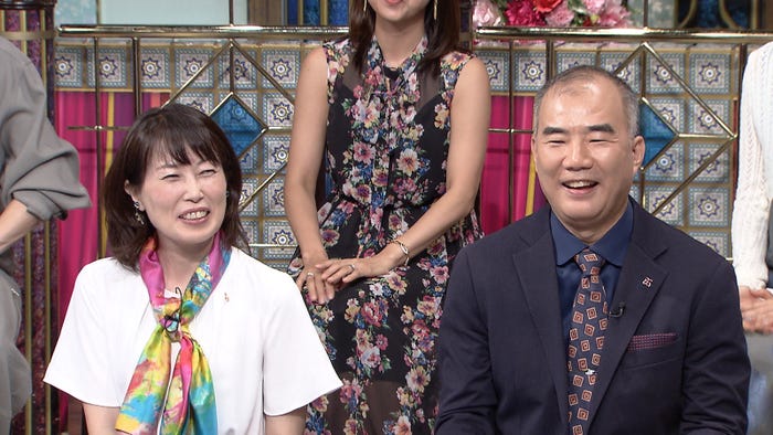 山崎直子、野口聡一(C)日本テレビ