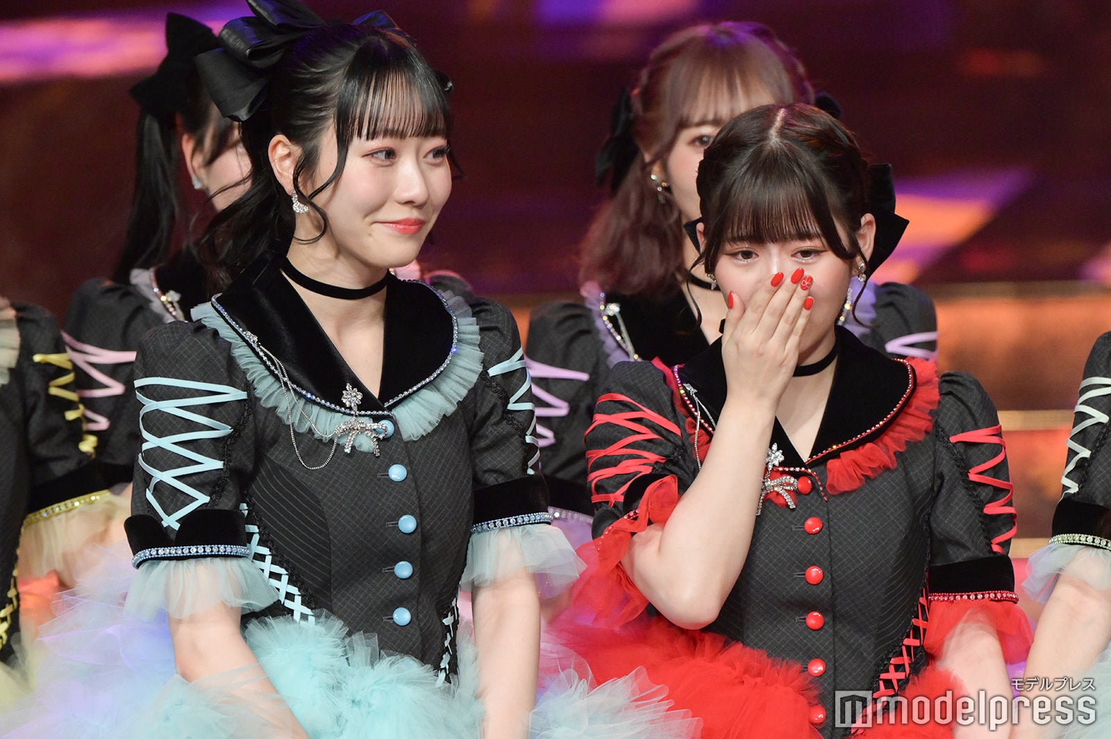 真中まな、月足天音／FRUITS ZIPPER（C）モデルプレス