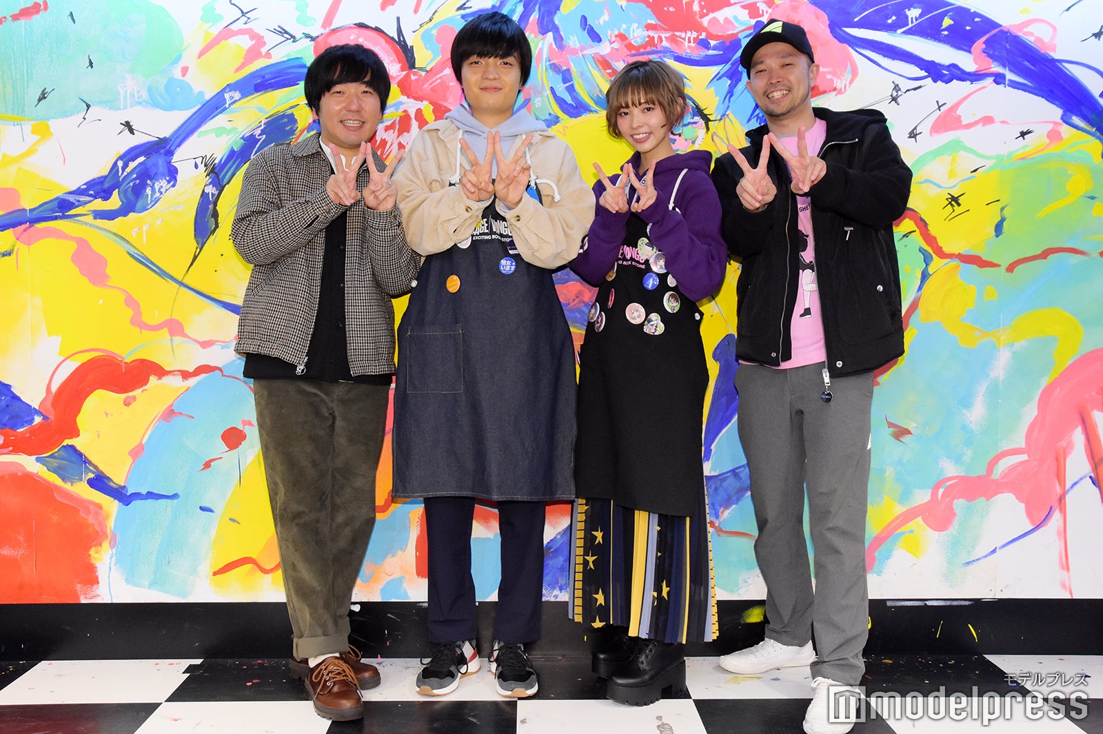 本田力、岡山天音、最上もが、後藤庸介監督（C）モデルプレス