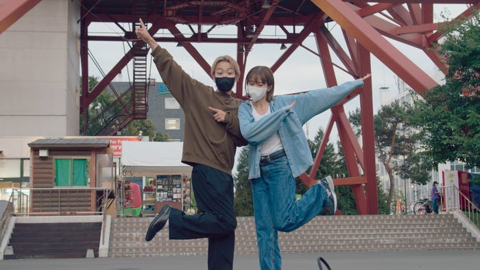 こうへい、あみ「ラブ トランジット」第7話(C)2023 Amazon Content Services, LLC or its Affiliates. All Rights Reserved.