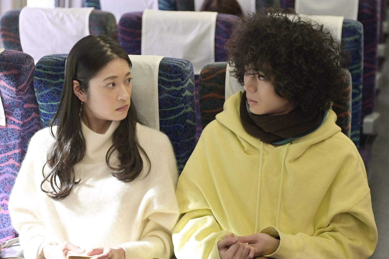 関めぐみ、菅田将暉／「ミステリと言う勿れ」最終話より（C）田村由美／小学館 （C）フジテレビジョン