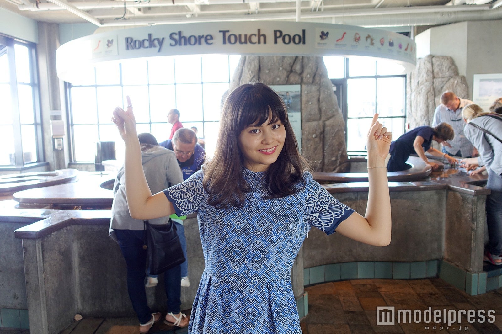 「モントレーベイ水族館」モデル：Amy（C）モデルプレス