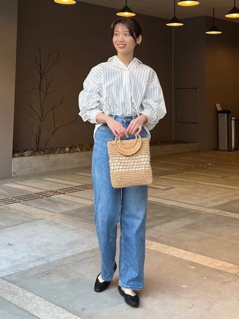 ストライプシャツ