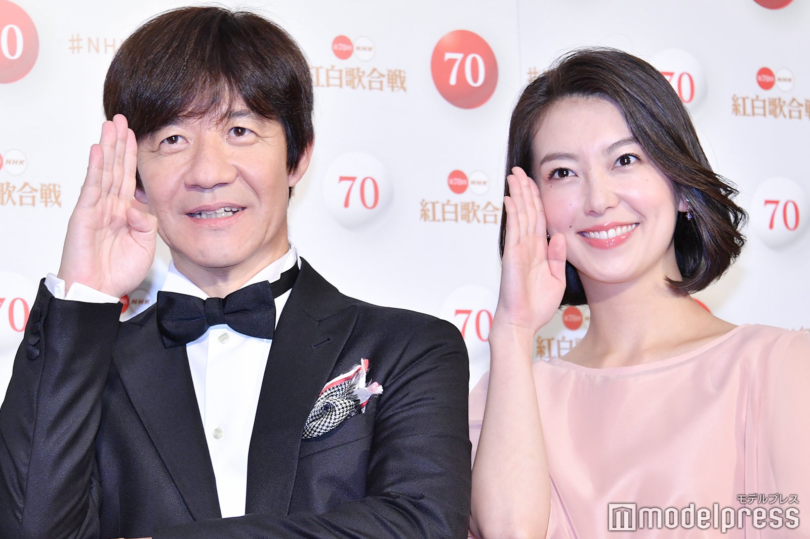 内村光良、和久田麻由子アナ（C）モデルプレス