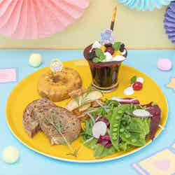 夢いっぱいJOCHUMプレート②雑穀パン(C)2023 SANRIO CO.,LTD.APPROVAL NO.L640922