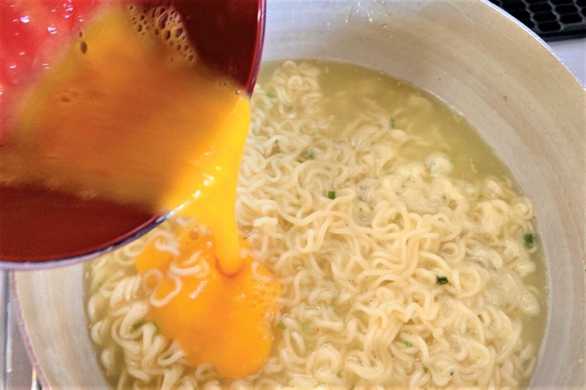 貧乏塩ラーメン