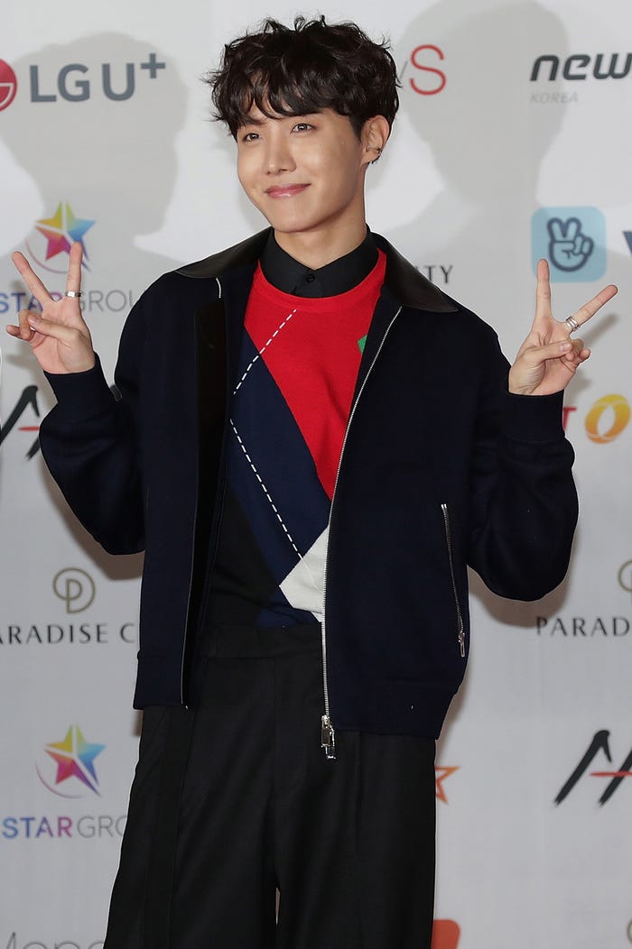 J-HOPE/Photo by Getty Images