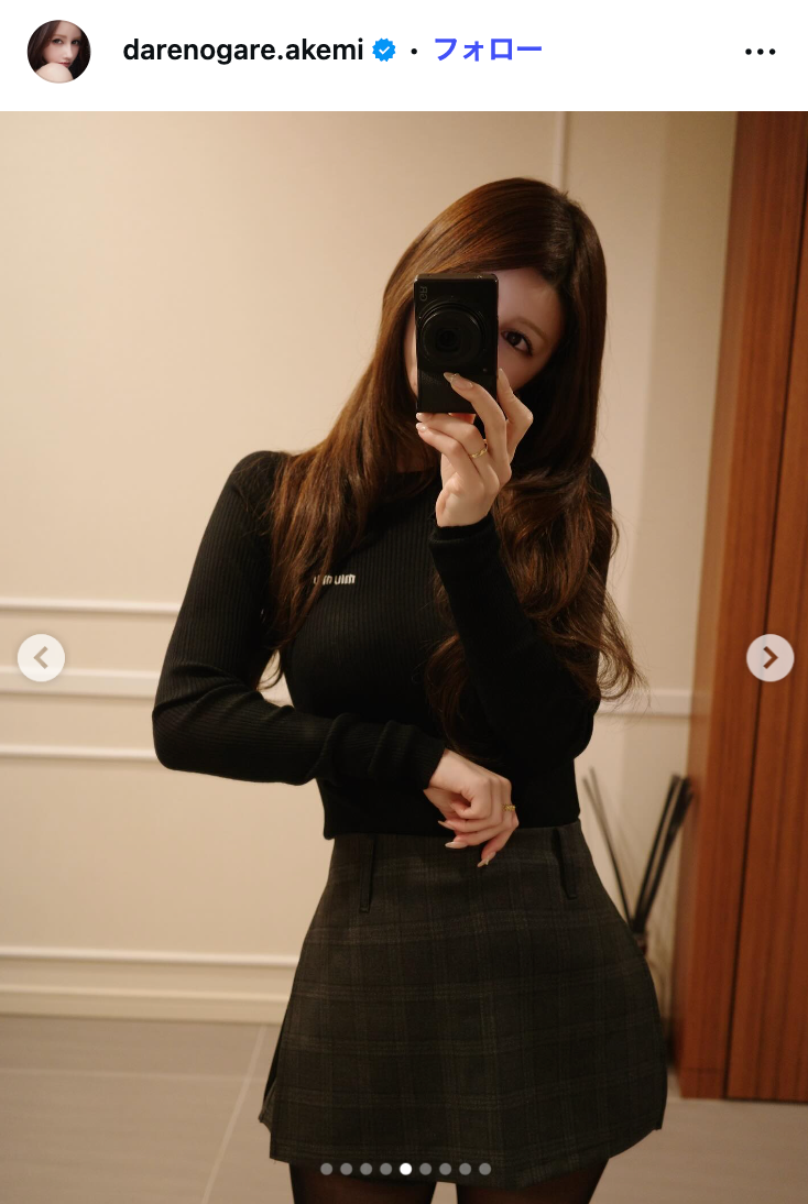 ダレノガレ明美 Instagramより