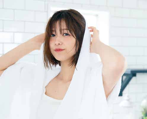 欅坂46渡邉理佐“彼女感”あふれる「濡れ髪ショット」公開<新ビジュアル雑誌「WHITE graph」>