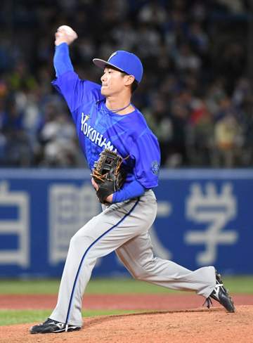 DeNA・内野手の柴田が緊急登板 11点ビハインドの八回、宮本を左飛に仕留める ファンから柴田コール