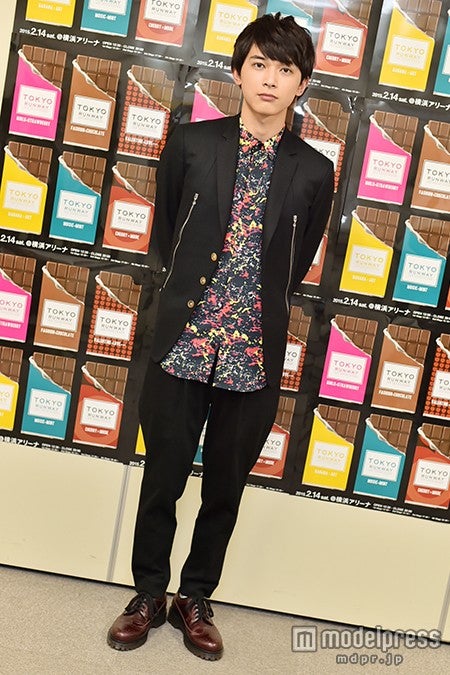 吉沢亮／「東京ランウェイ 2015 SPRING／SUMMER」バックステージにて