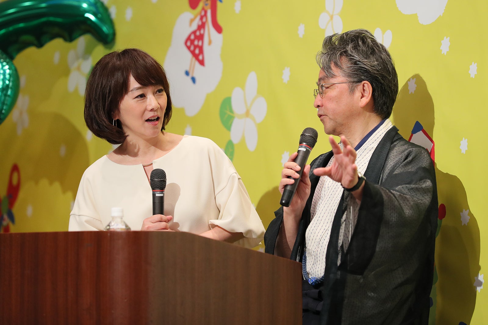 「Laugh ＆ Peace_Mother powered by NTT Group」会見（提供写真）