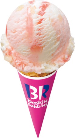 サーティワン「白桃ブランマンジェ」クリーミー＆みずみずしい春色フレーバー