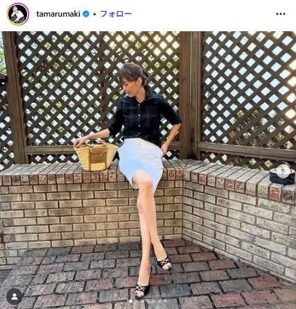 田丸麻紀Instagramより