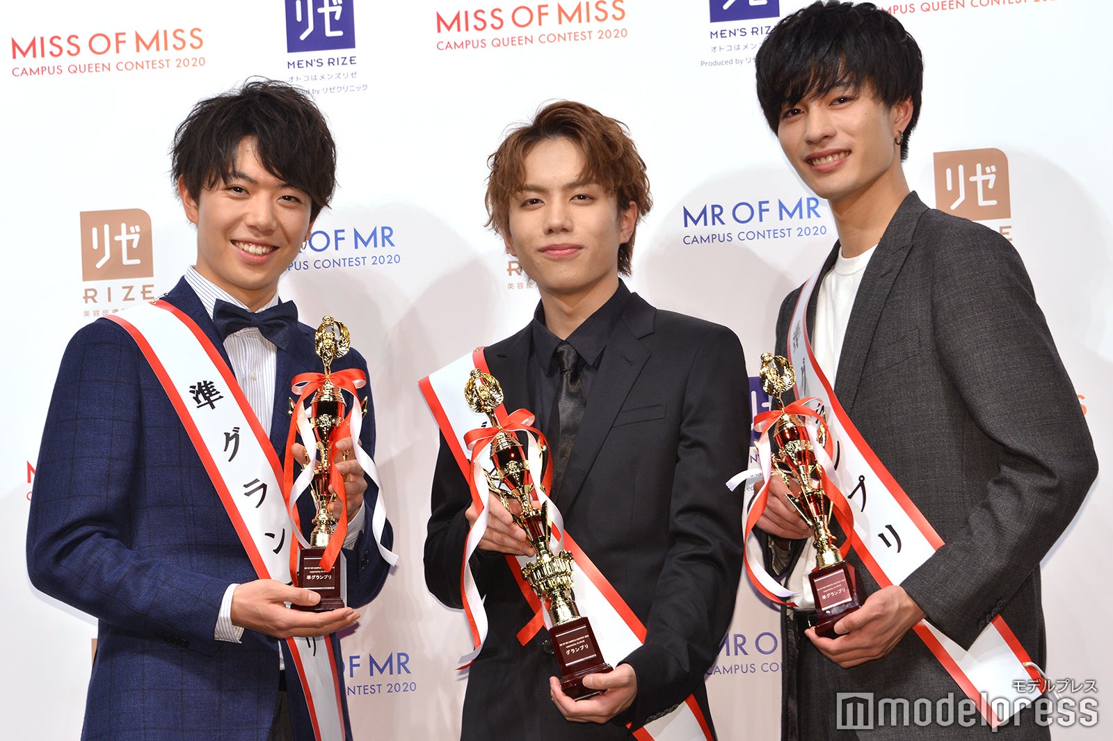 落合純平さん、一光希さん、木立瑠耶さん（C）モデルプレス