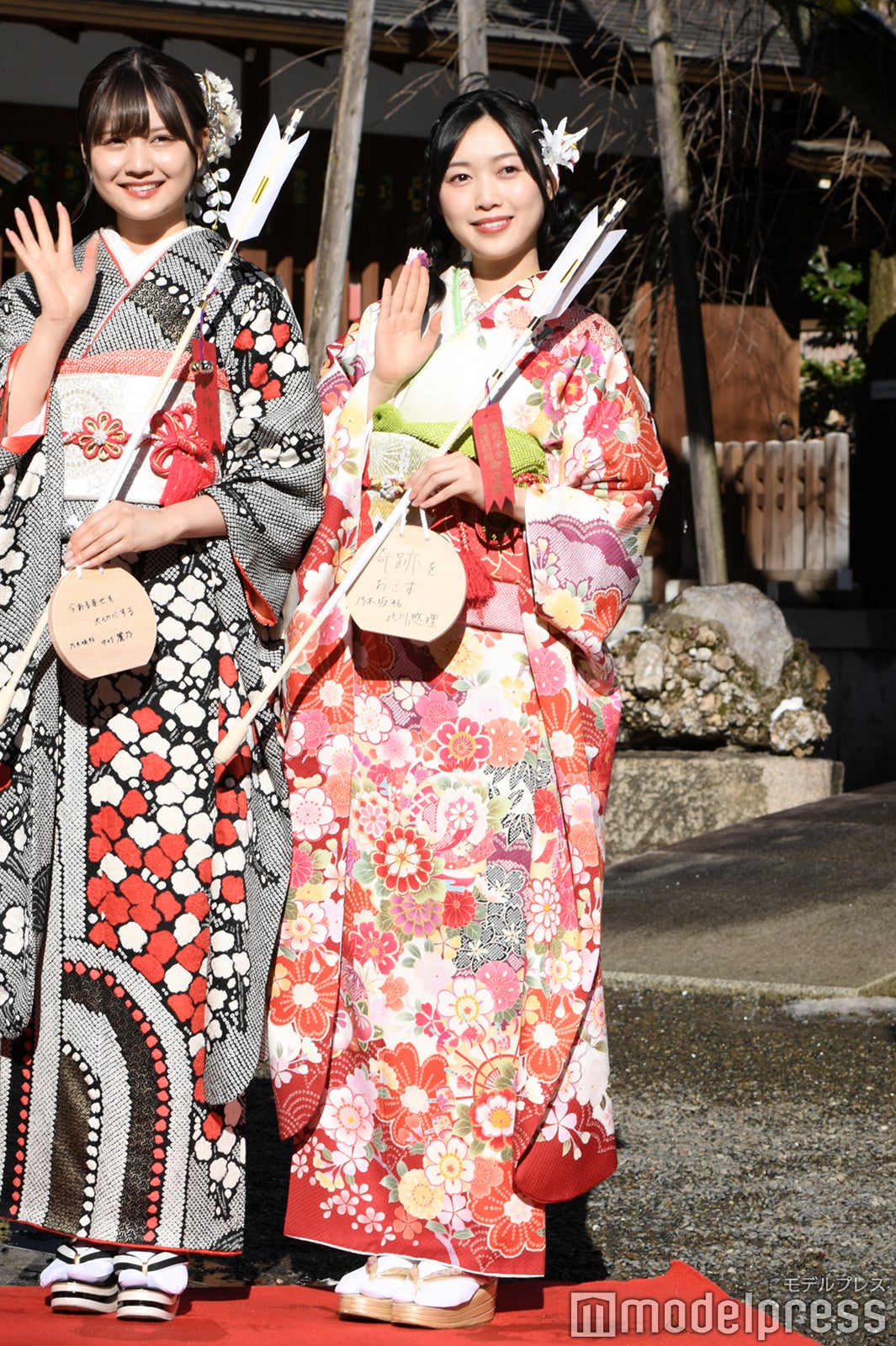 中村麗乃、北川悠理 （C）モデルプレス