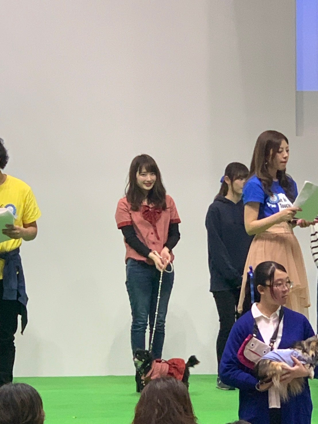 amiと愛犬・ショコラ（提供写真）