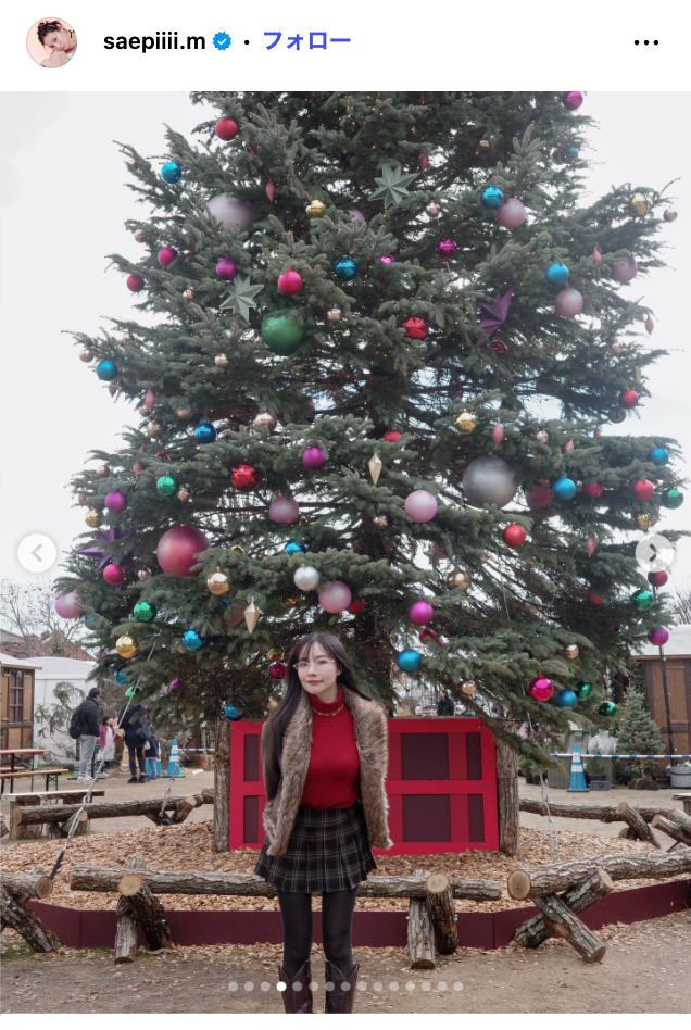 村瀬紗英Instagramより