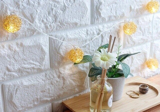 ダイソー ガーランドライト(8LED、丸型、USBタイプ) ダイソー ガーランドライト(8LED、丸型、USBタイプ)