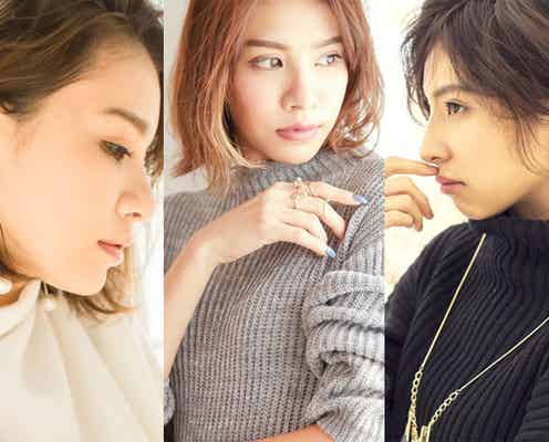 洗練されたイイ女!「モードパールアクセ」を加えてこなれ感演出