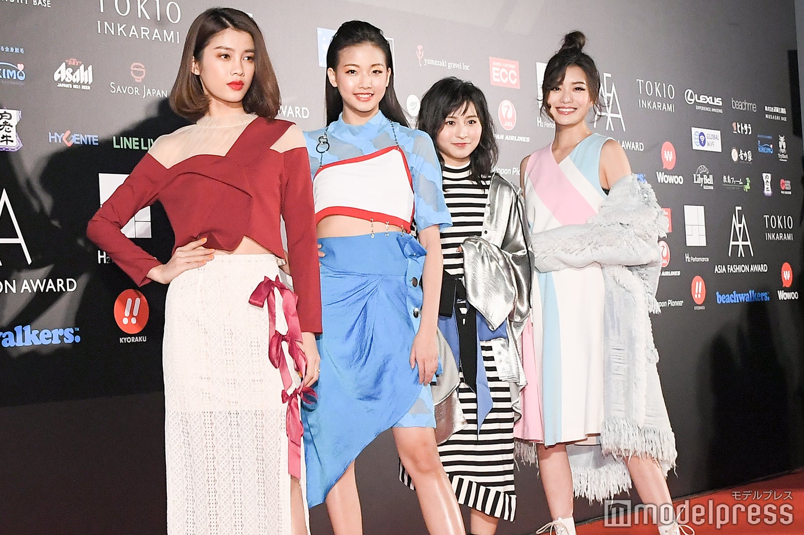 MILA、ミーデュエン、ロンモンロウ、蜂谷晏海（C）モデルプレス