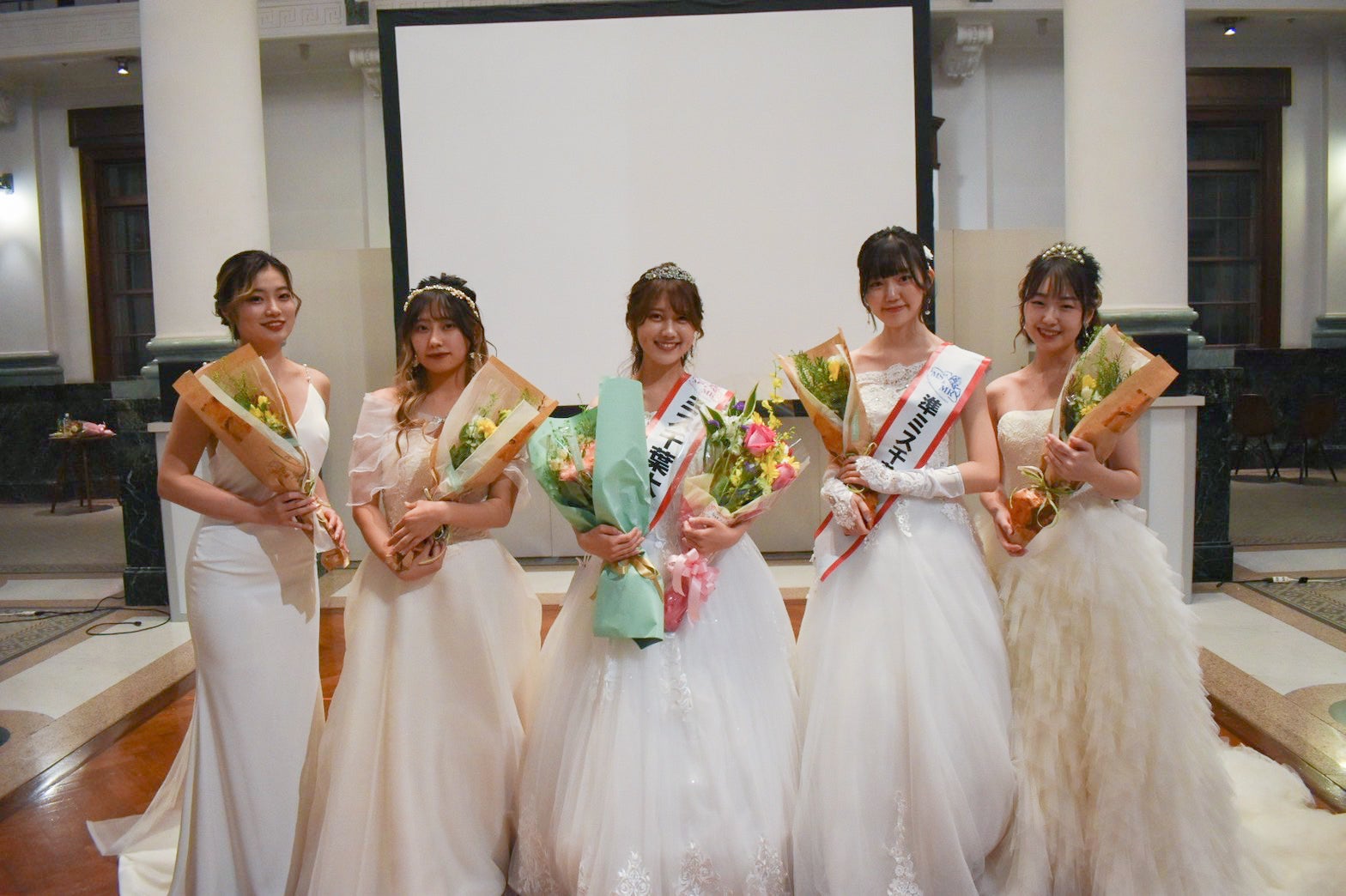 「千葉大学ミスコンテスト2022」ファイナリスト（提供画像）