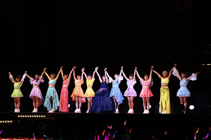 つばきファクトリー「Hello!Project ひなフェス 2023 つばきファクトリープレミアム~浅倉樹々卒業スペシャル~」より(提供写真)