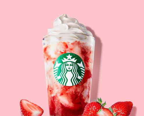【スタバ新作メニュー】「スターバックス ストロベリー フラペチーノ」甘酸っぱさとミルクのコクを味わう人気フレーバー