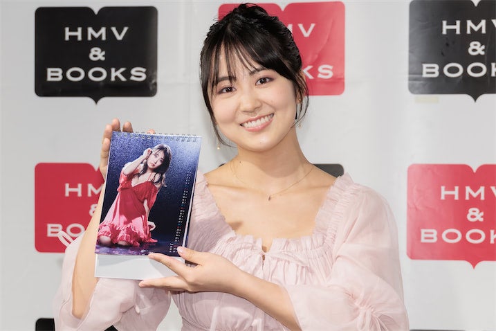 福井梨莉華、カレンダー発売記念イベントで振り返ったグラビア活動1年「恥ずかしさとか、そういうものがなくなった」