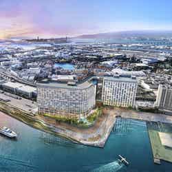 「Osaka Sakurajima Resort」プロジェクト 完成イメージ (画像提供:合同会社桜島開発)