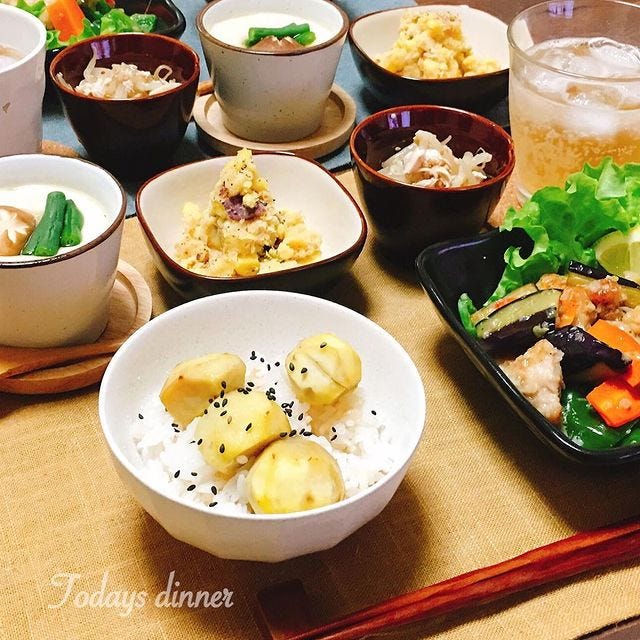 栗ご飯に合うおかずの簡単レシピ15選 肉 野菜 魚別に相性の良い組み合わせ モデルプレス