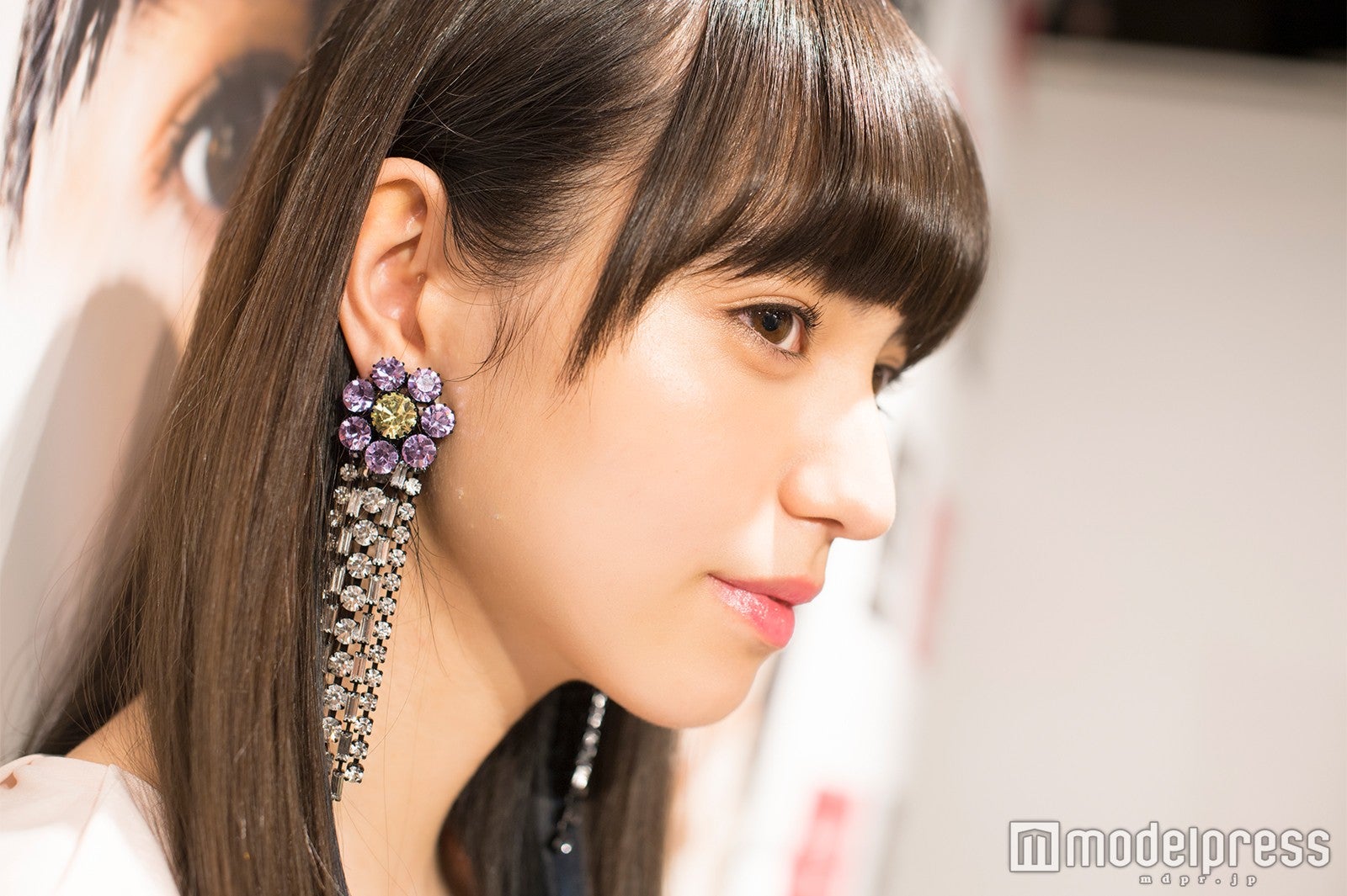 番組で広瀬すずが絶賛していた多屋来夢のフェイスライン（C）モデルプレス