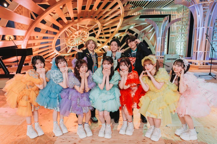 Mrs. GREEN APPLE、FRUITS ZIPPER(C)TBS/撮影:もろんのん